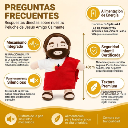 Peluche de Jesús que Respira